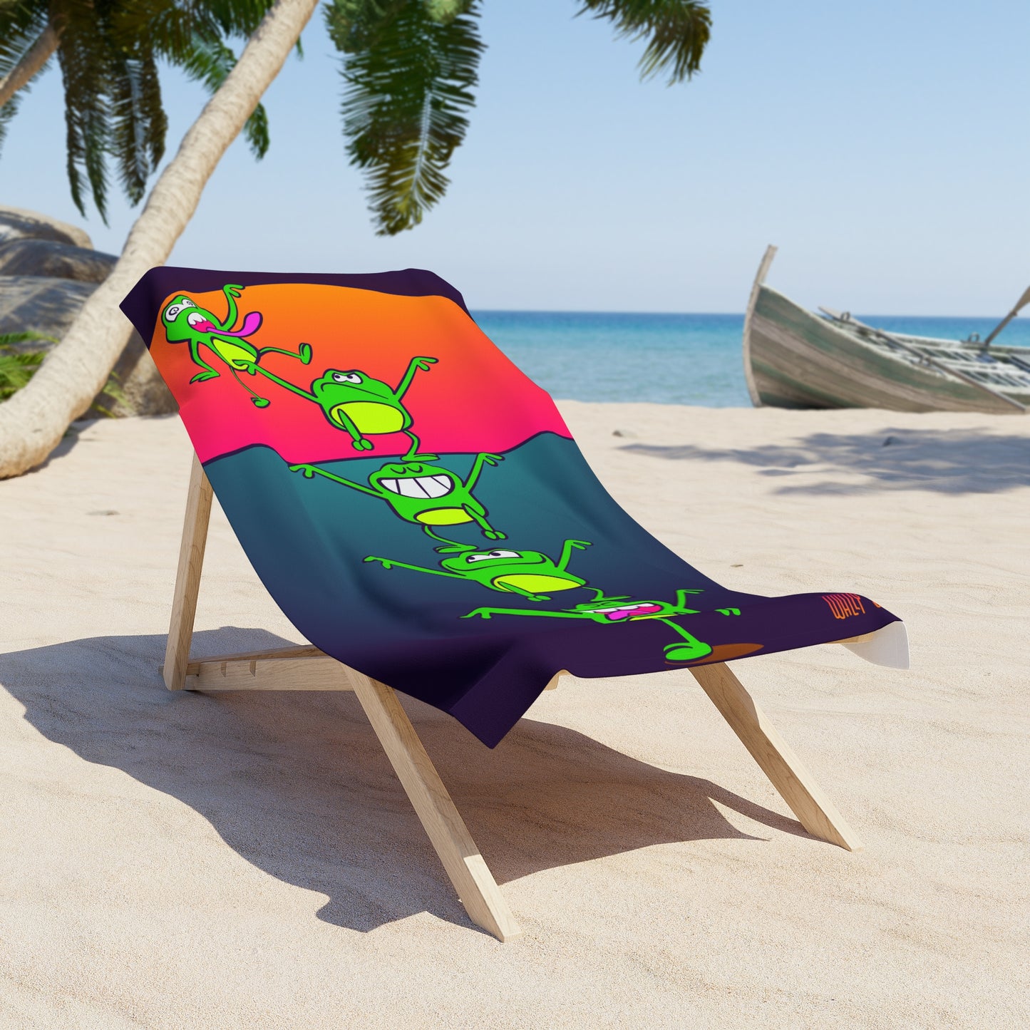 FROG SQUAD (FROGS) - Beach Towel