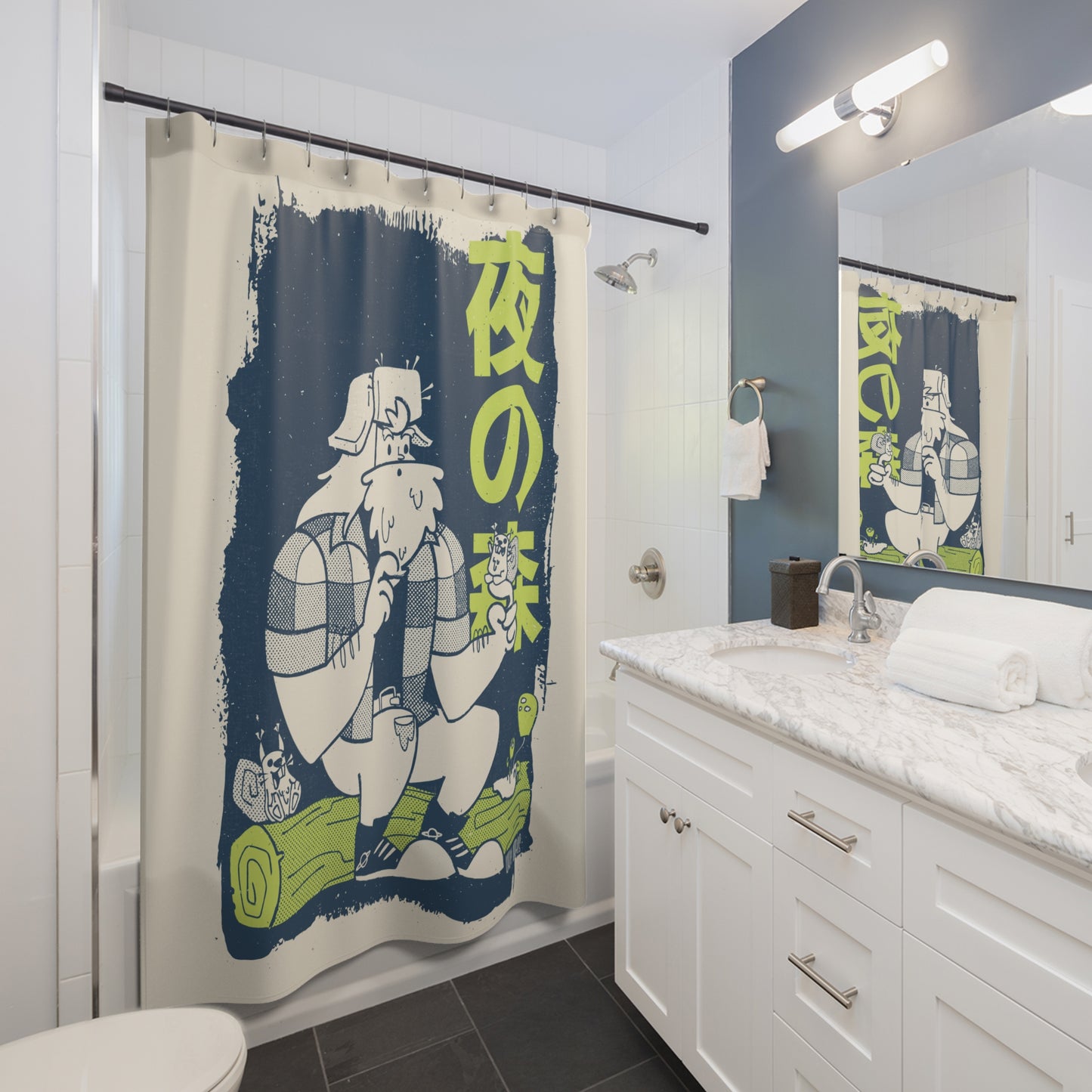 MILO MOREWOOD - Shower Curtain