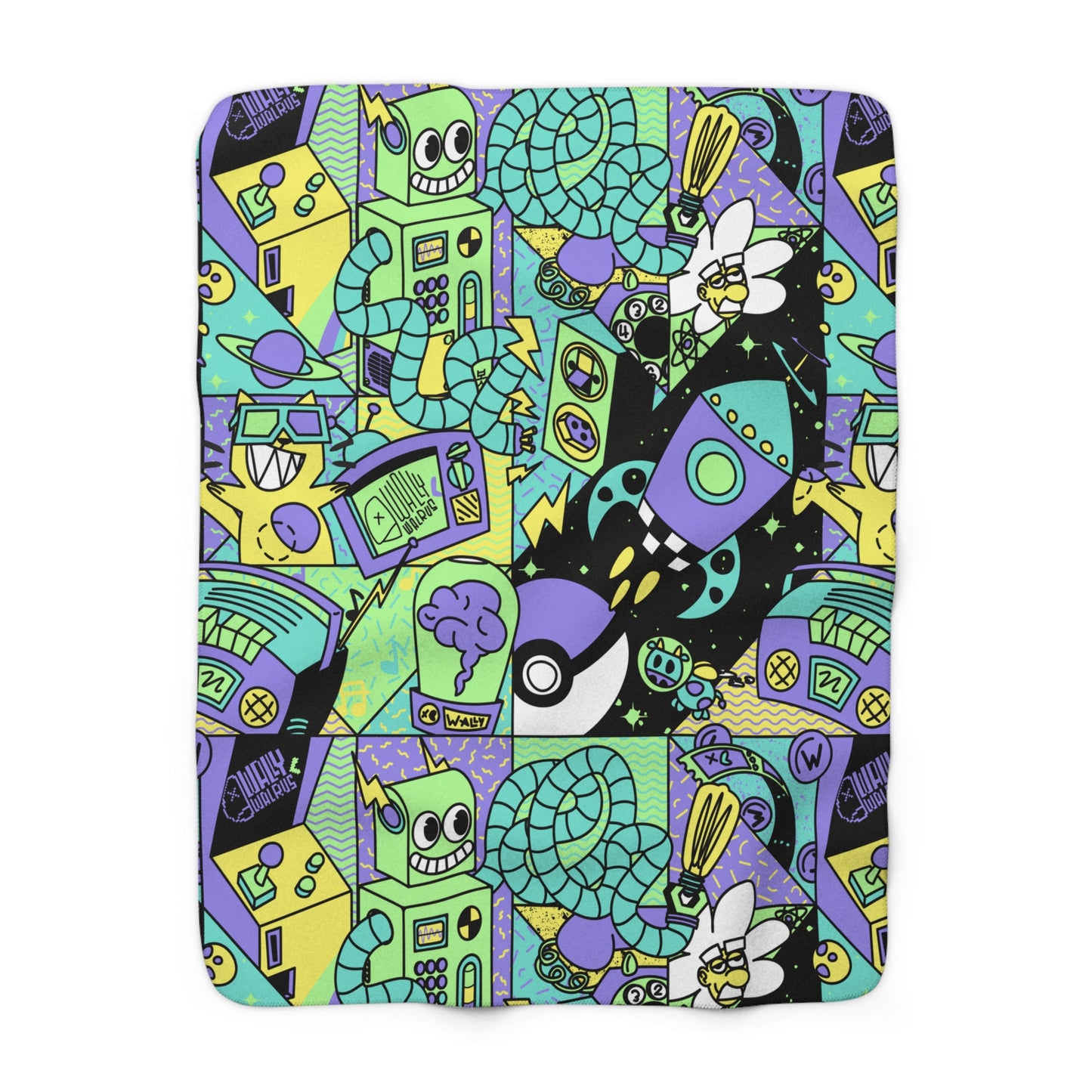 SCIENTIFICALLY INCORRECT (PASTEL) - Sherpa Fleece Blanket
