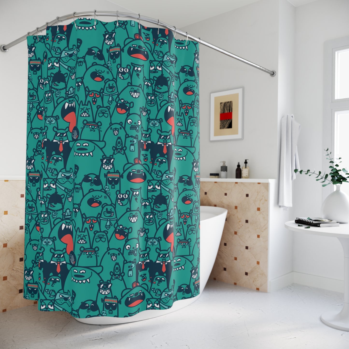 BEAR AFFAIR - Shower Curtain