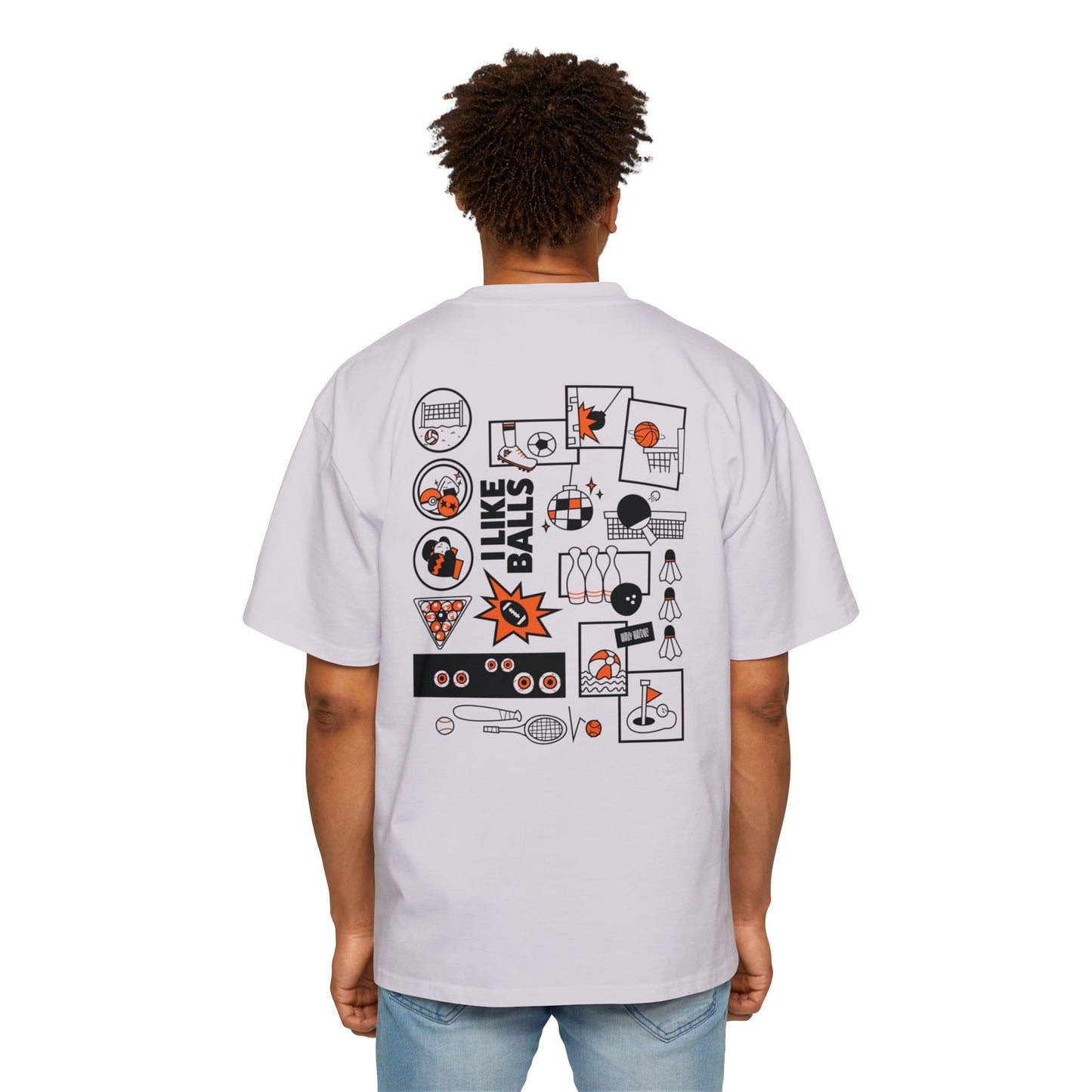 I LIKE BALLS - Oversized Tee