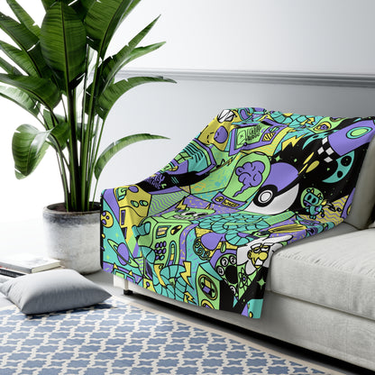 SCIENTIFICALLY INCORRECT (PASTEL) - Sherpa Fleece Blanket