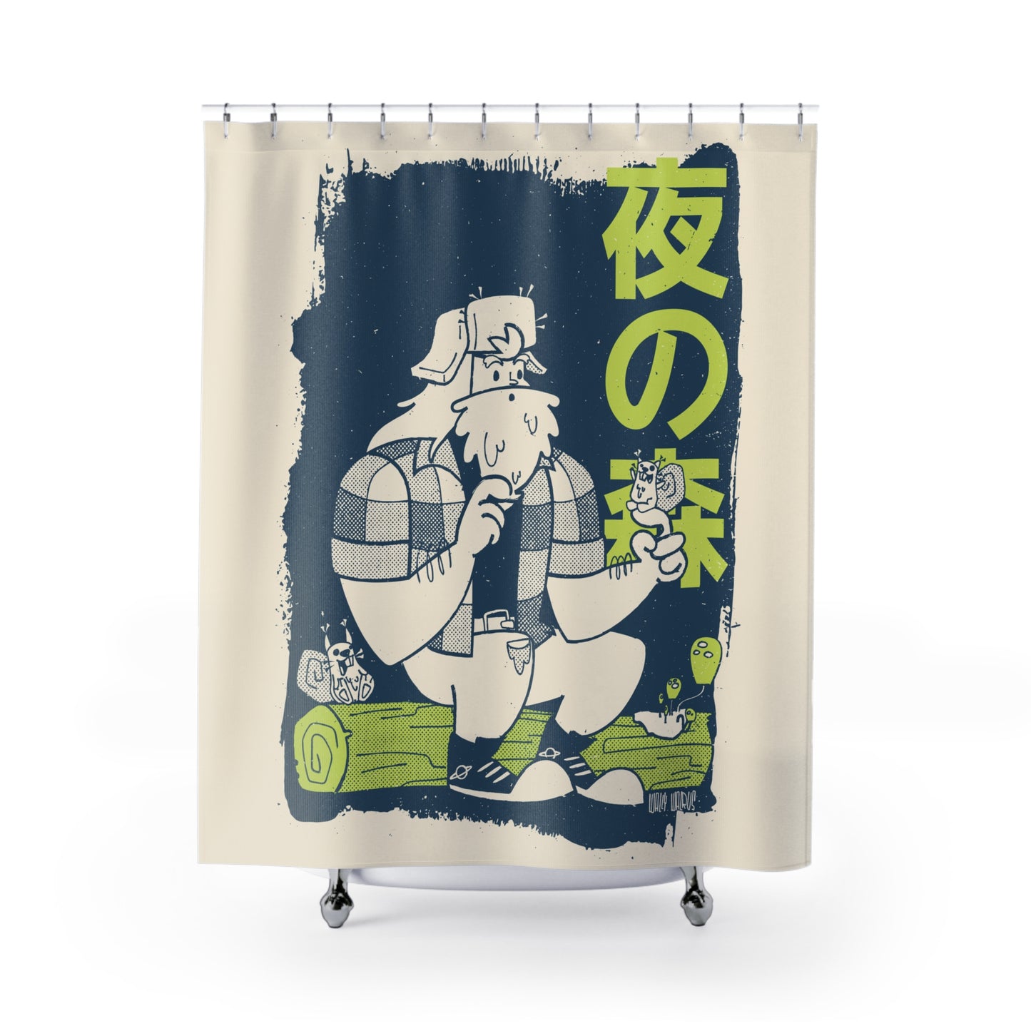 MILO MOREWOOD - Shower Curtain
