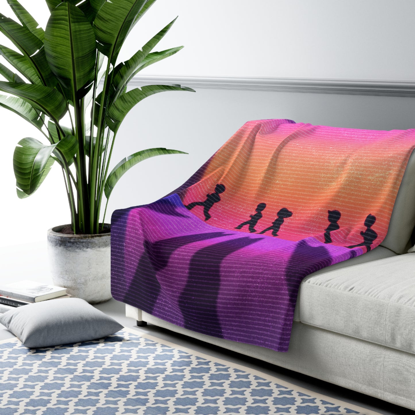 Vapor Vibes - Sherpa Fleece Blanket