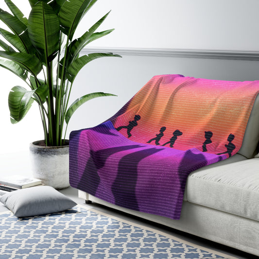 Vapor Vibes - Sherpa Fleece Blanket