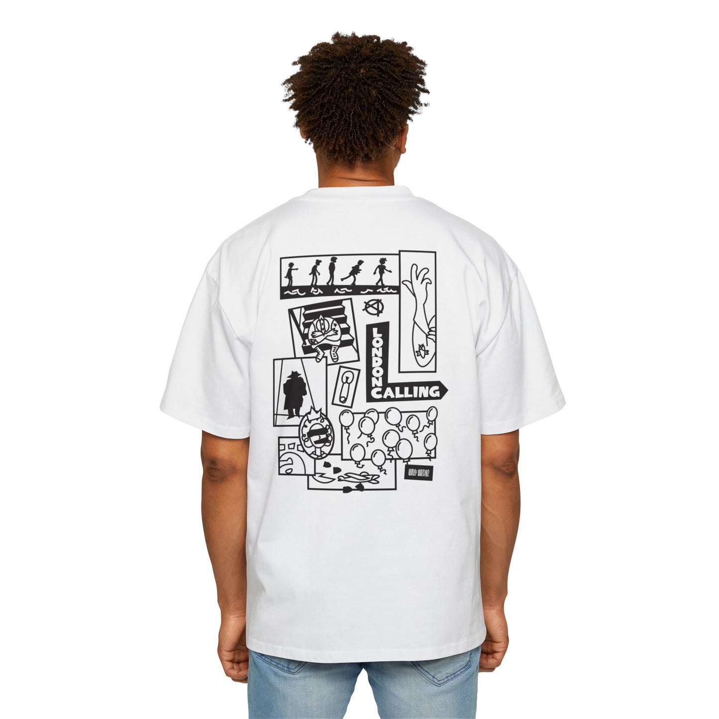 Punk Heroes - Smooth - Oversized Tee