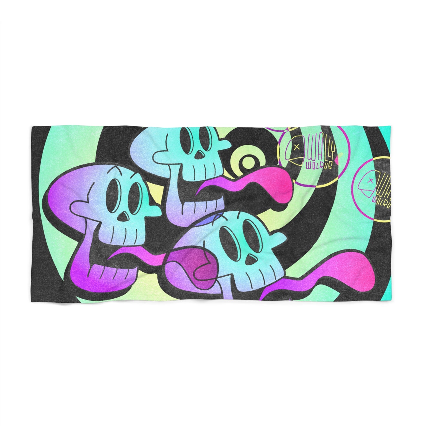 Skulls of Chaos - Smooth - Beach Towel